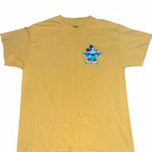 Mickey Mouse yellow graphic tee #Disney